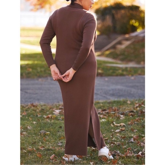 Daily Practice by Anthropologie Brown Maxi Dress - Picture 4 of 8